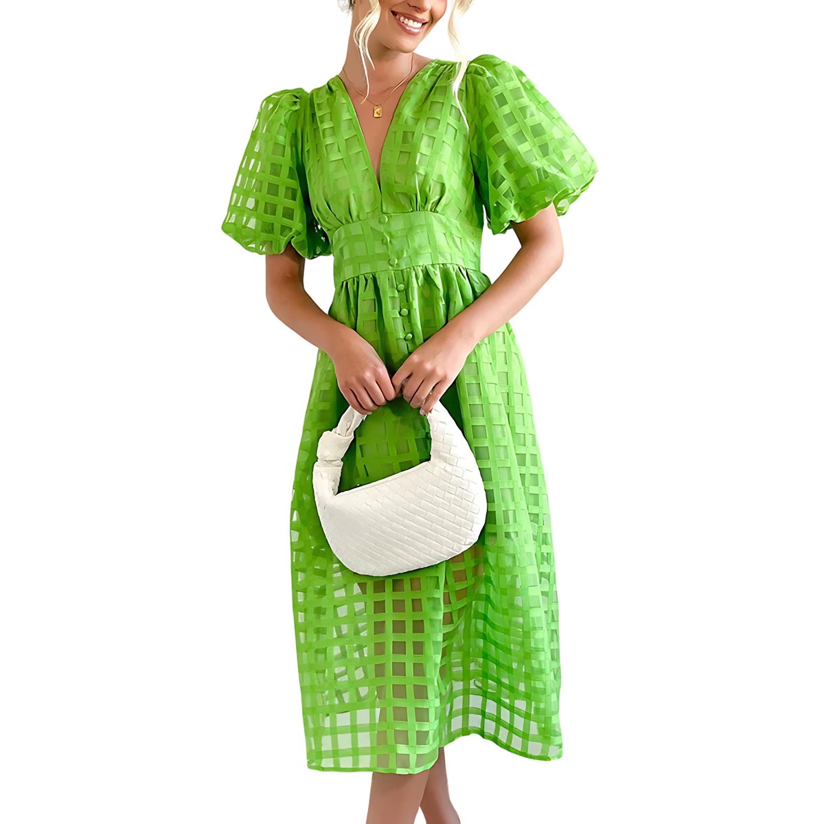 אליאנה - שמלת מידי קיץ אלגנטית