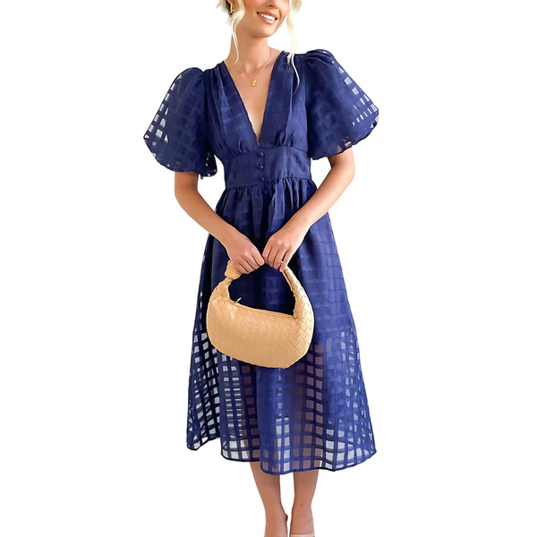 אליאנה - שמלת מידי קיץ אלגנטית