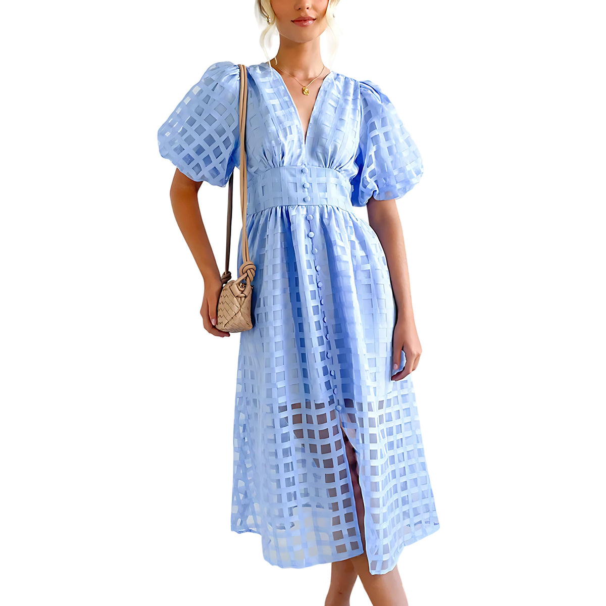 אליאנה - שמלת מידי קיץ אלגנטית