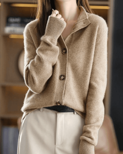 ANNIE™ ג'קט קאשמיר סרוג