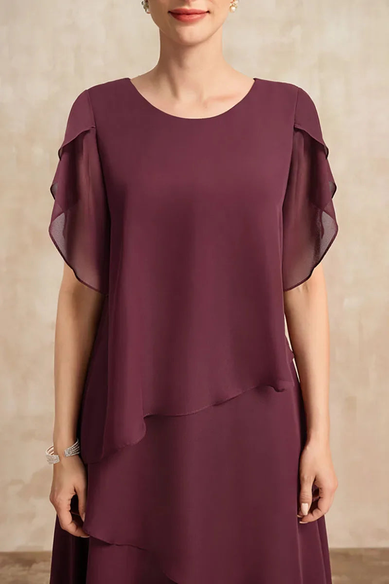 Celestia – שמלת שיפון קלאסית