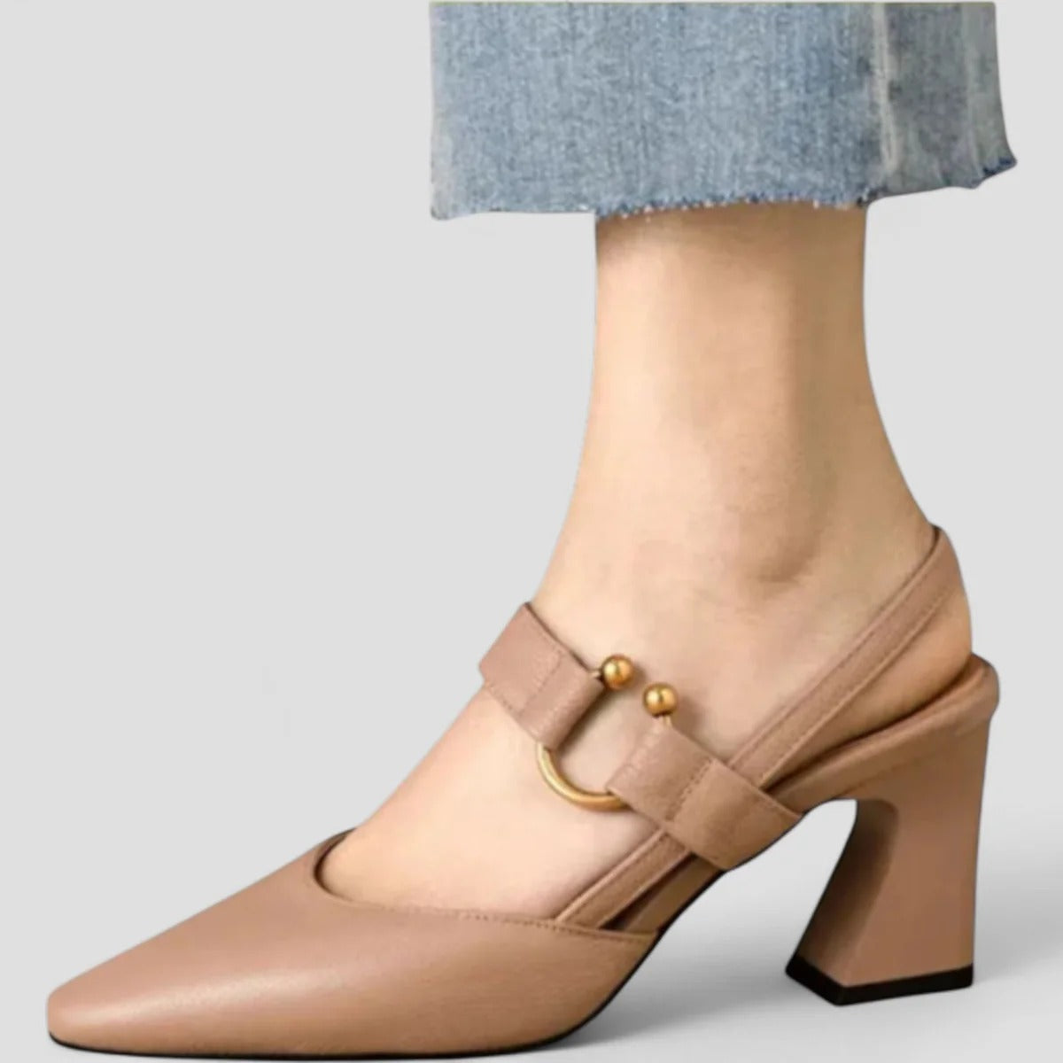 נעליים אורטופדיות אלגנטיות עם עקבים גבוהים לנשים מדגם ברחה™