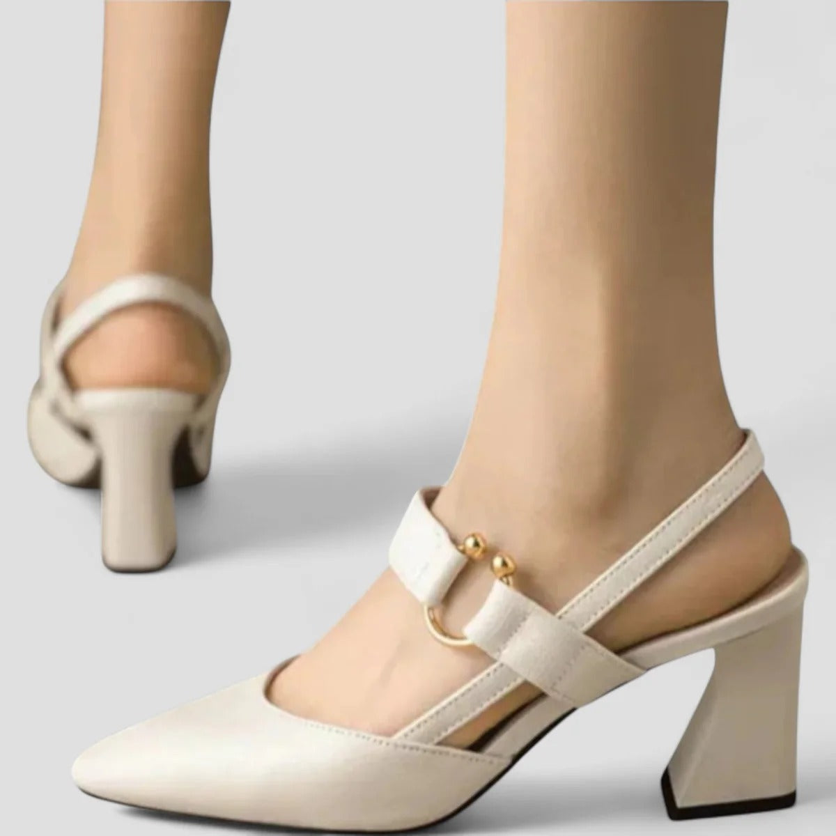 נעליים אורטופדיות אלגנטיות עם עקבים גבוהים לנשים מדגם ברחה™