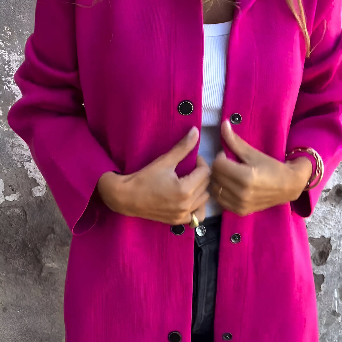 דיאן™ | מעיל קז׳ואל עם כובע