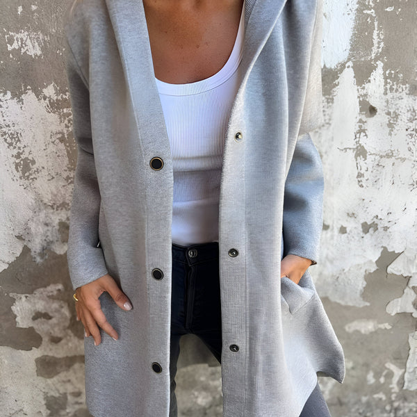 דיאן™ | מעיל קז׳ואל עם כובע