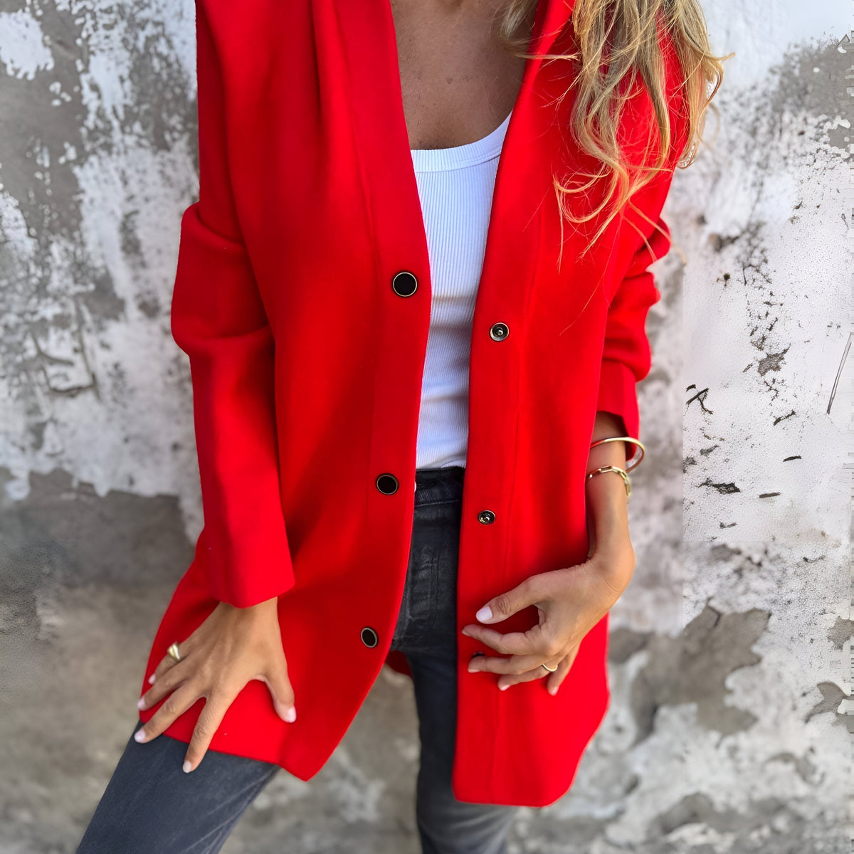 דיאן™ | מעיל קז׳ואל עם כובע