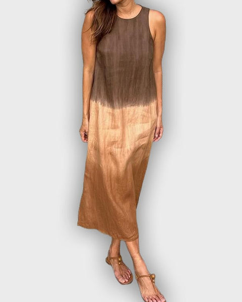 שמלת מירה™ מודפסת אלגנטית ונוחה