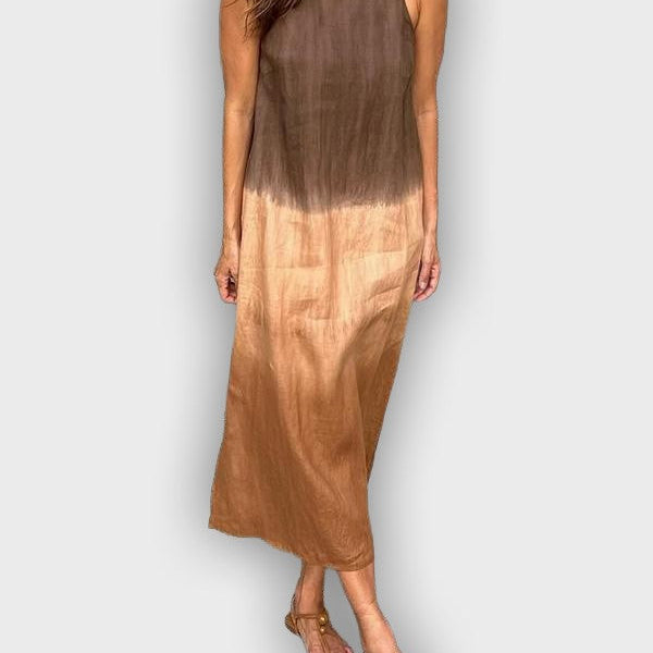 שמלת מירה™ מודפסת אלגנטית ונוחה