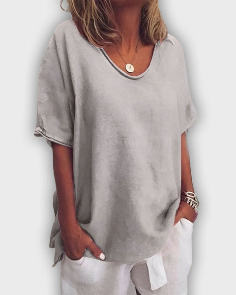 חולצת סאלי™ נוחה לקיץ