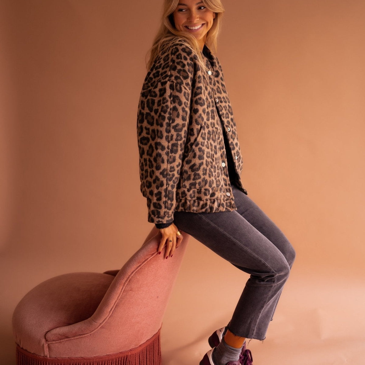 פנתר™ | ג’קט בהדפס פנתר