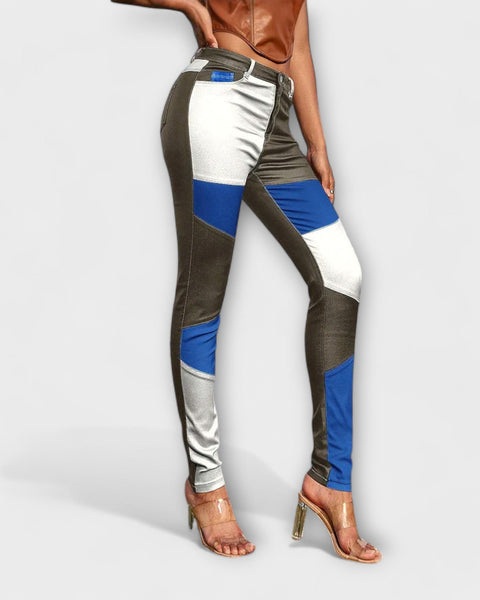 מכנסיים סקיני צבעוניים קאליופה