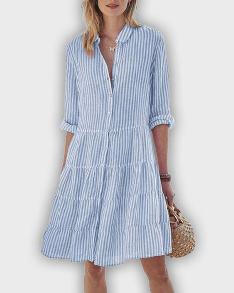 שמלות פסים אוויריות