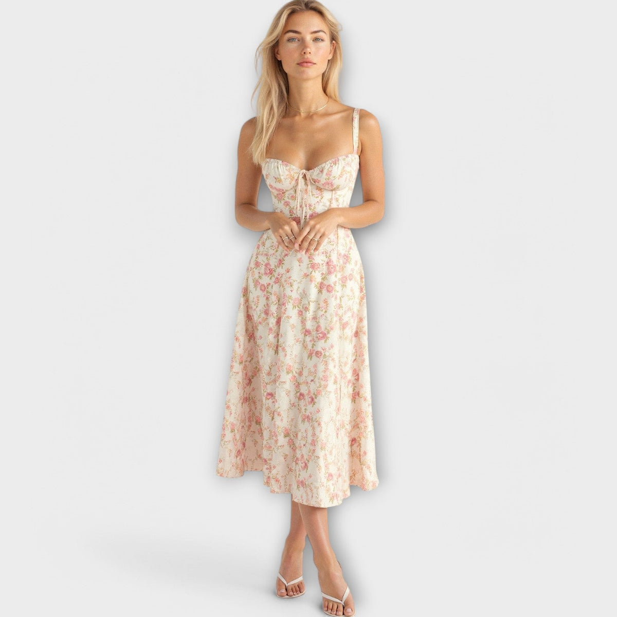 שמלת מידי עם כיסים - קיונה