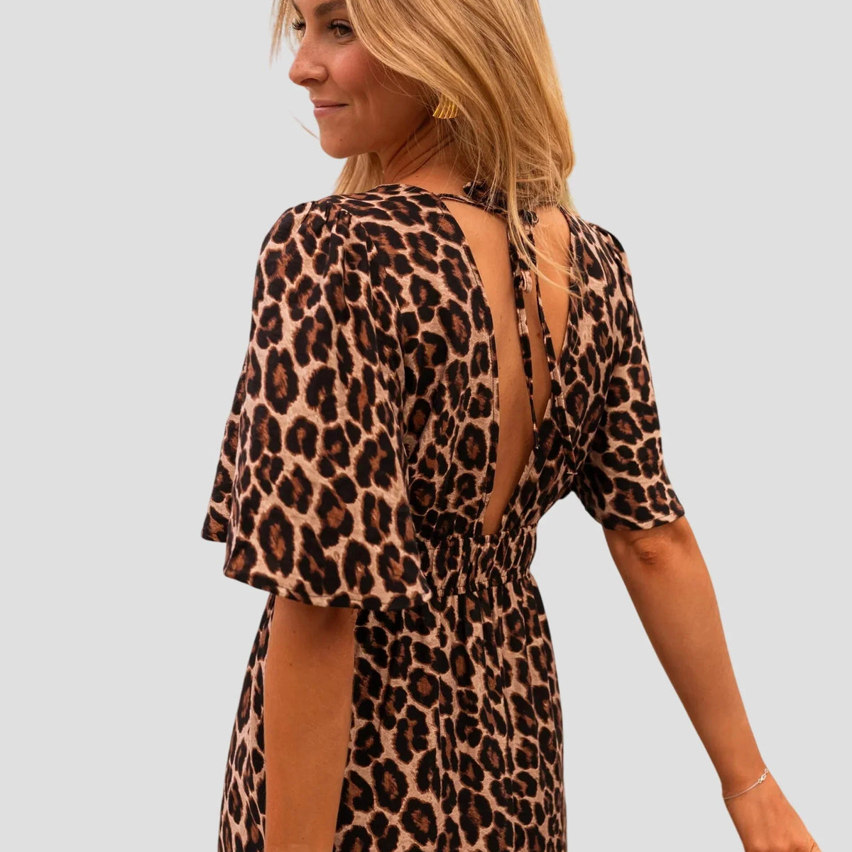 סטלה™ | שמלת מקסי פנתר