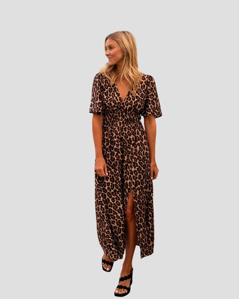 סטלה™ | שמלת מקסי פנתר