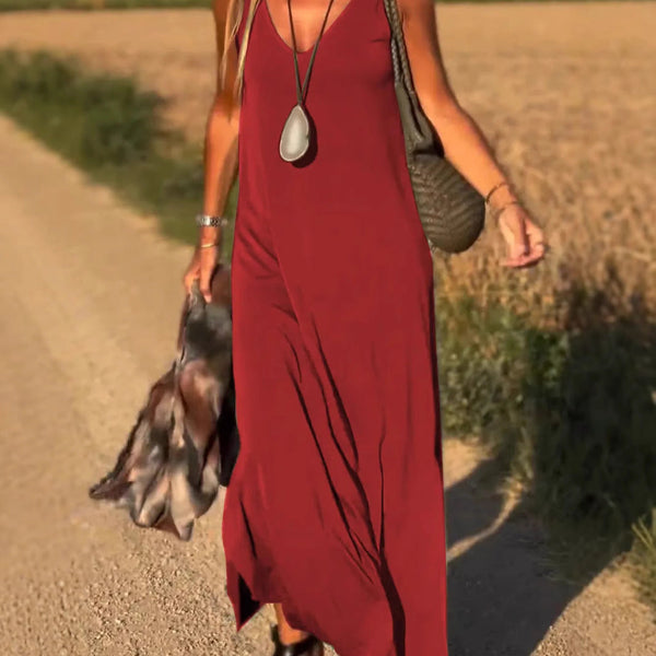 Evelyne - שמלת סטרפלס ארוכה ומסוגננת