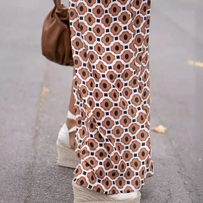 Henar - שמלת בוהו עם שרוולים ארוכים ומחשוף V