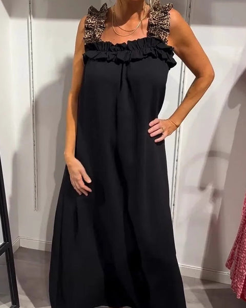 Fiola - שמלת מקסי קזואלית ללא שרוולים עם כיסים