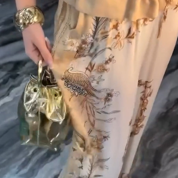 Sunmi - סט אלגנטי דו-חלקי עם רוכסן