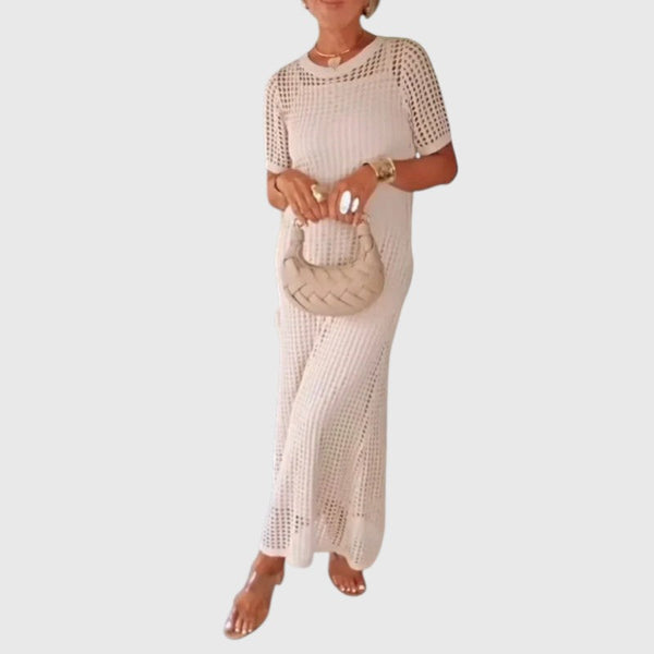 מגי - שמלת מקסי עם חיתוכים